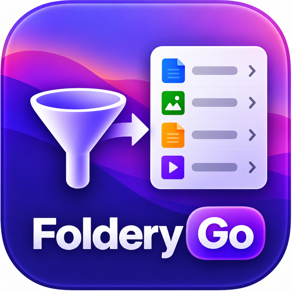 FolderyMenu Go iOS app icon
